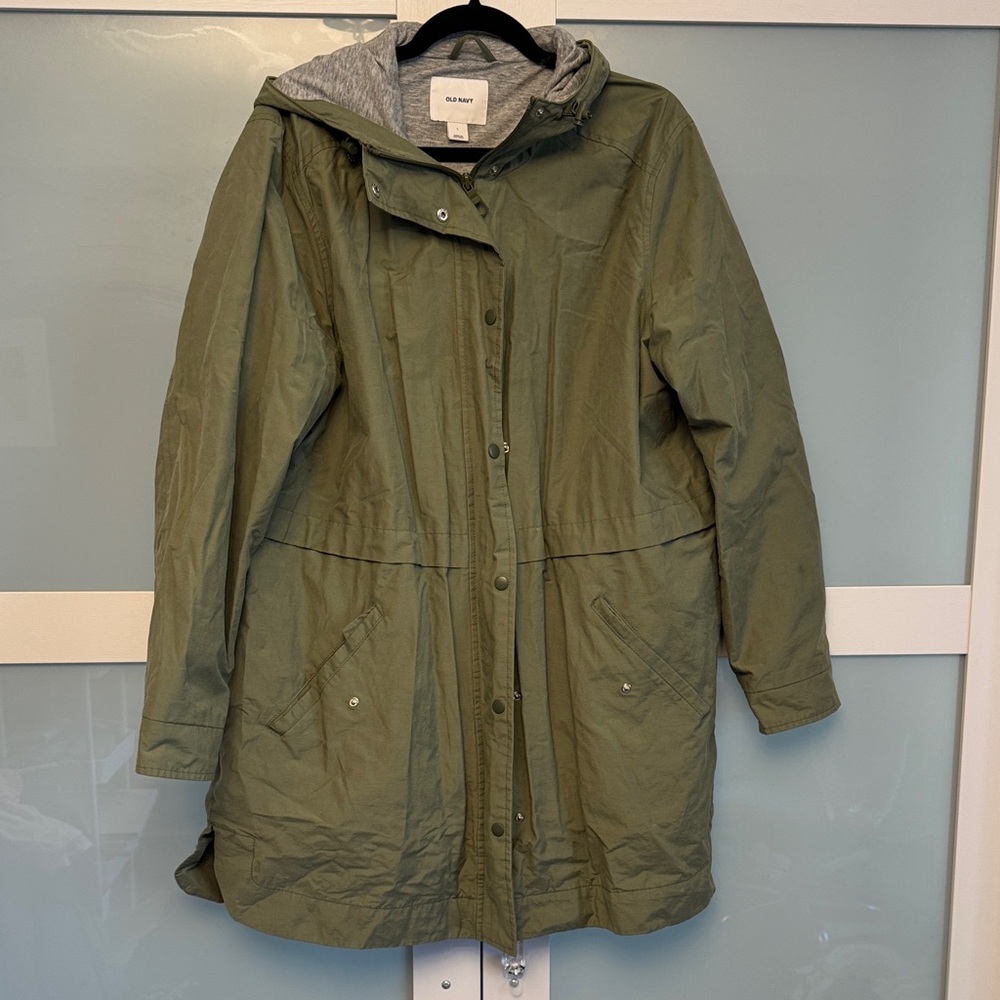 Old Navy Utility Jacket in Forest Green